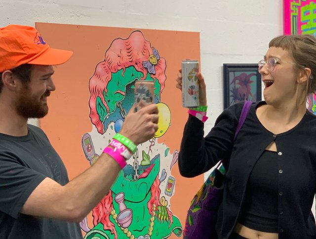 Two Chicks Canned Cocktails and Art Basel 2019, Miami