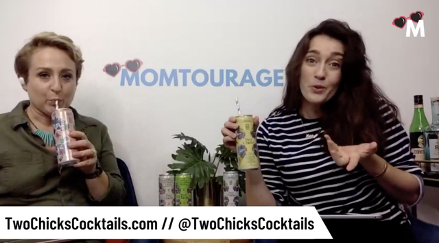 Momtourage Podcast | Two Chicks Cocktails  | Canned Cocktails