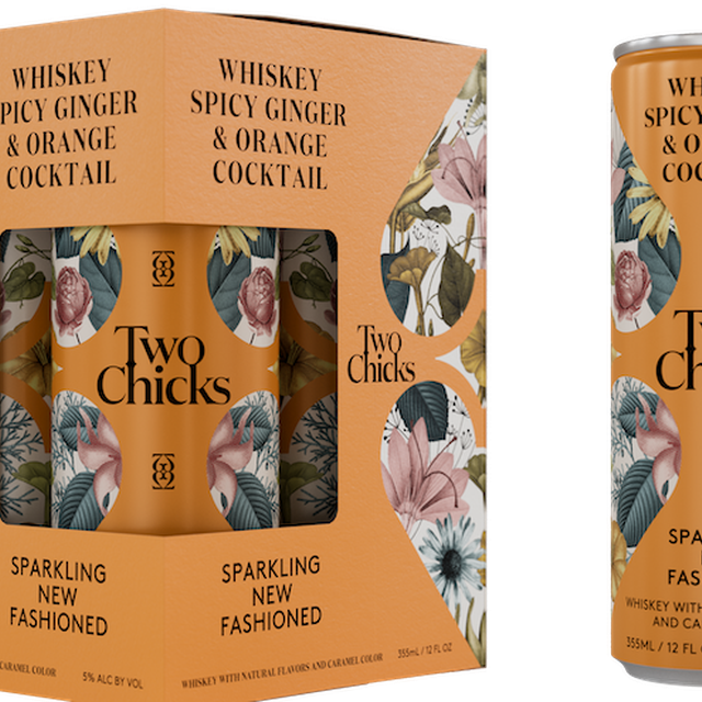 Two Chicks - New Fashioned Canned Cocktail