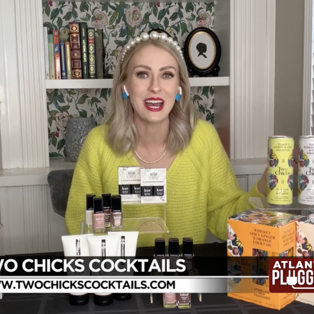 CBS46 Atlanta's Atlanta Pluggin in - Self Care for the New Year with Emily Foley and Two Chicks Cocktails