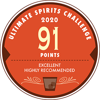 Ultimate Spirits Challenge 2020 - Excellent Highly Recommended