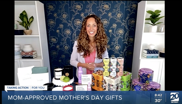 Two Chicks Cocktails is a Mom-Approved Mother's Day Gift Guide with Entertainment Host Carly Dorogi with Hello Capital M - WXYZ Detroit ABC7