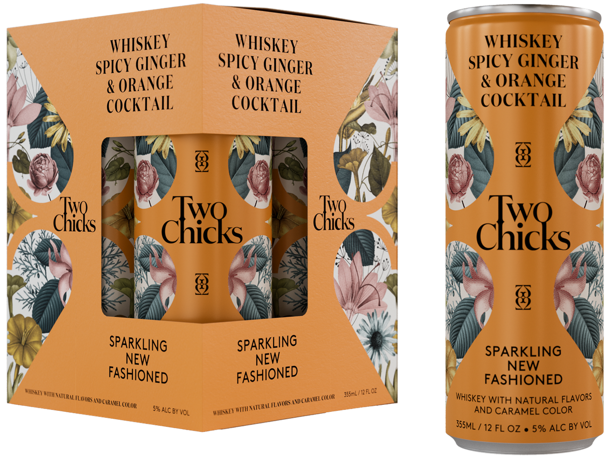 new fashioned  cocktail packaging