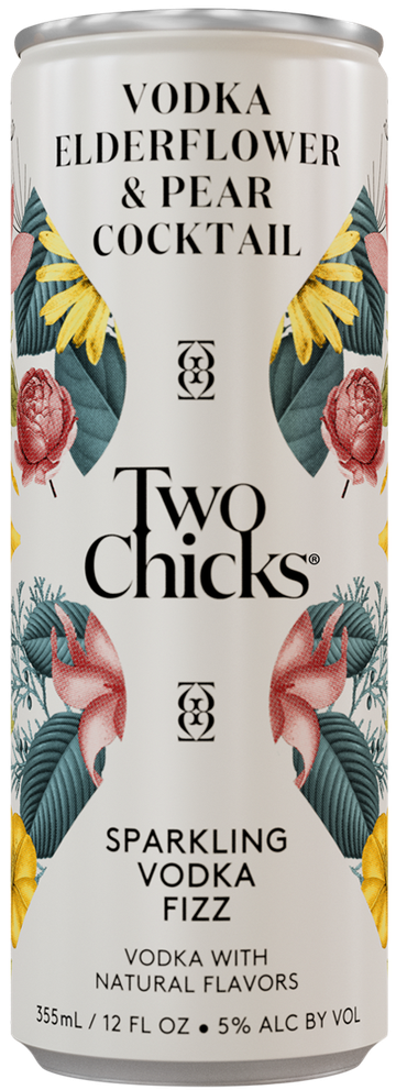 two chicks vodka fizz can