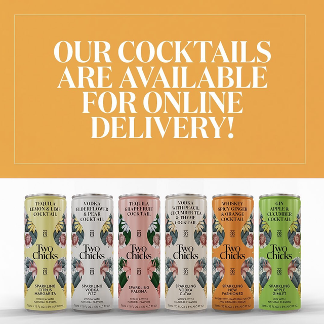 Two Chicks Cocktails | Order Canned Cocktails online