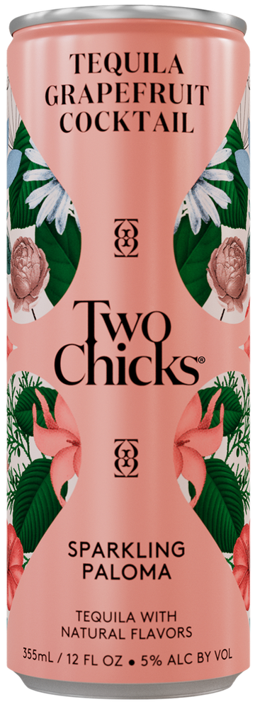 two chicks sparkling paloma can