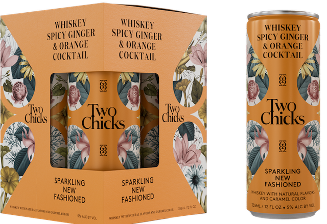 Two Chicks - New Fashioned Canned Cocktail